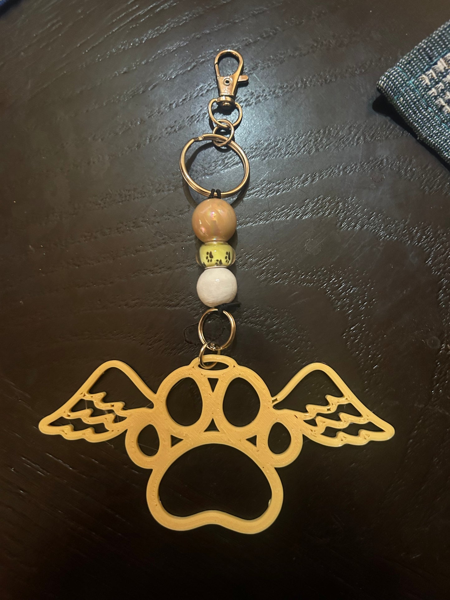 Dog Memorial Key Chain. - 4 inch