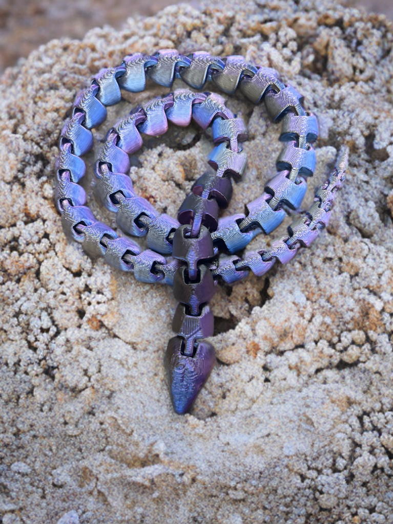 3D Articulated Snake - 24 inch
