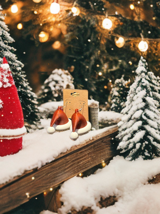 Santa Hat Earrings