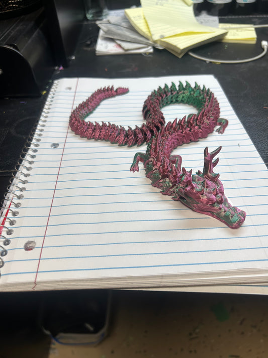 Christmas Dragon - Articulated