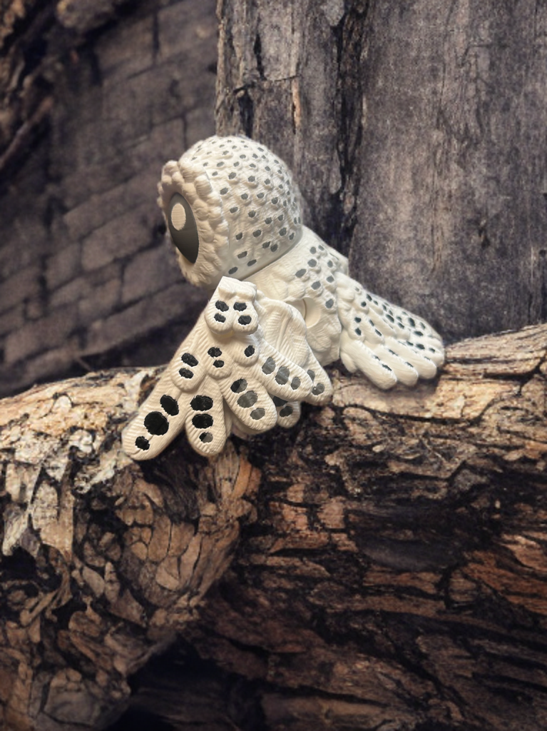 Articulated Barn Owl