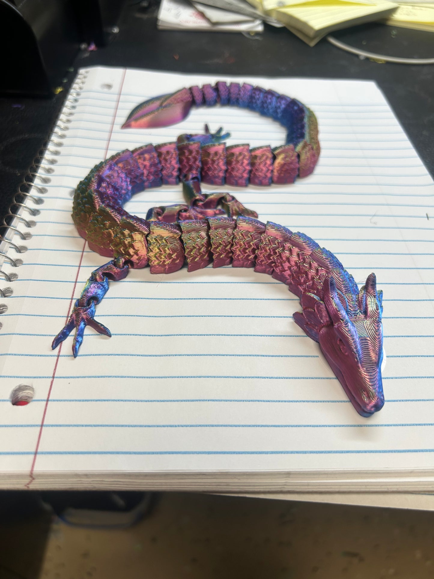 Christmas Dragon - Articulated