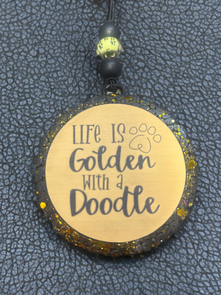 Golden Doodle Air Freshener