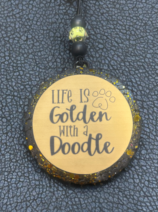 Golden Doodle Air Freshener