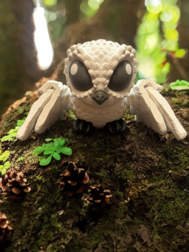 Articulated Barn Owl